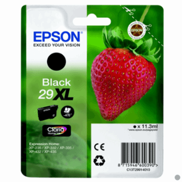 Epson Tinte C13T29914012 Black 29XL schwarz
