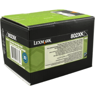 Lexmark Toner 80C2XK0 802XK schwarz