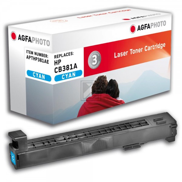 Agfaphoto Toner-Kit cyan (APTHP381AE) ersetzt 824A