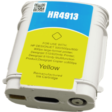 Ampertec Tinte für HP C4913A No 82 yellow