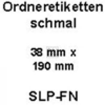 Seiko Etiketten für Ordner weiß (SLP-FN)