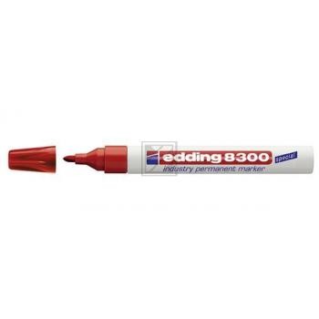 EDDING Permanent Marker 8300 1,5-3mm 4-8300002 rot