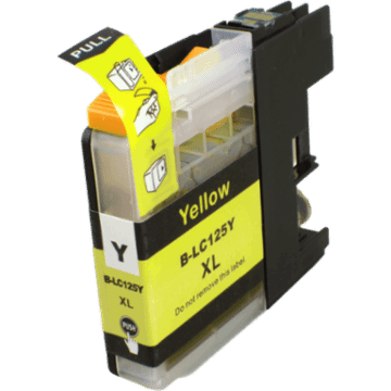 Ampertec Tinte kompatibel mit Brother LC-125XLY yellow