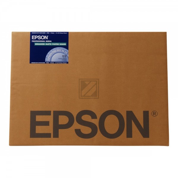 Epson Enhanced Matte Posterboard 30" x 40" 5 Seiten weiß (C13S041599)