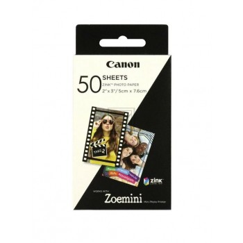Canon Zink Papier (Zink Papier) weiß 50 Blatt 5 x 7.6 cm 290 g/m² (3215C002)