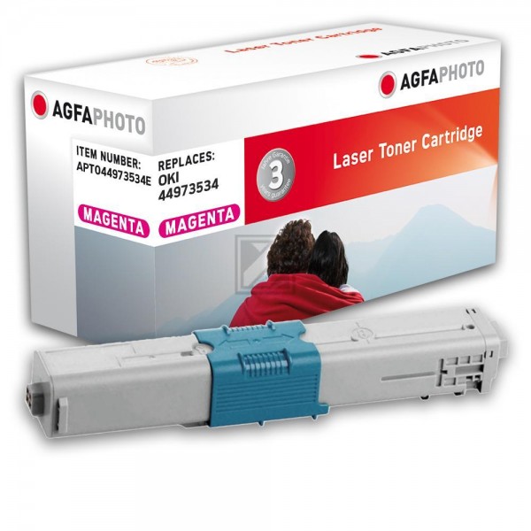 Agfaphoto Toner-Kit magenta (APTO44973534E) ersetzt 44973536