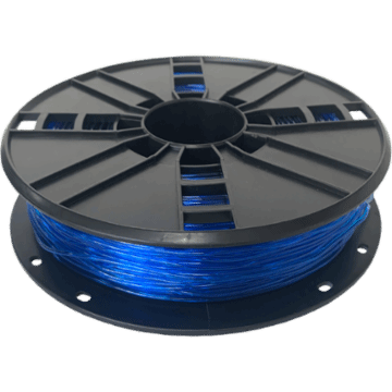 WhiteBOX 3D-Filament TPU flexibel blau 1.75mm 500g Spule