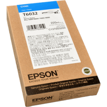 Epson Tinte C13T603200 cyan
