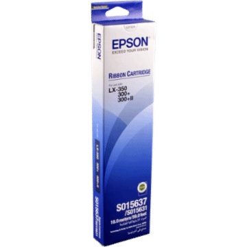 Originalband Epson LX 350 / 300 C13SO15637 schwarz