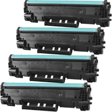 4 Alternativ Toner für HP CF244A 44A schwarz