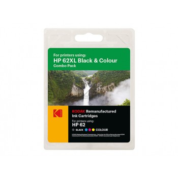 Kodak Tintenpatrone cyan/gelb/magenta, schwarz (185H006217) ersetzt 62XL