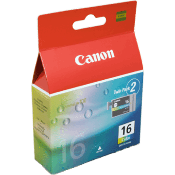 2 Canon Tinten 9818A002 BCI-16C 3-farbig