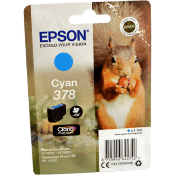 Epson Tinte C13T37824010 Cyan 378 cyan