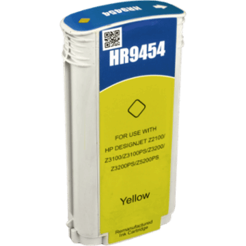 Ampertec Tinte für HP C9454A 70 yellow