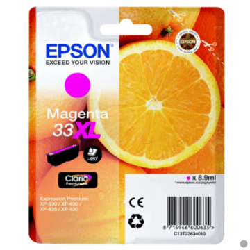 Epson Tinte C13T33634012 Magenta 33XL magenta