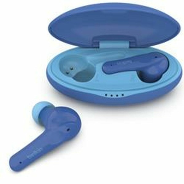 Kopfhörer mit Mikrofon Belkin Blau (Restauriert D)