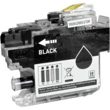 Ampertec Tinte kompatibel mit Brother LC-3219XLBK schwarz