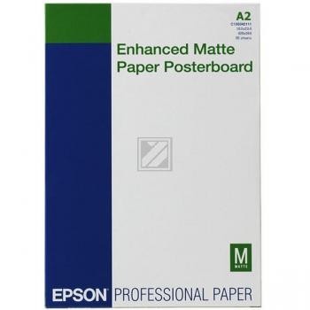 Epson Enhanced Matte Posterboard DIN A2 weiß 20 Seiten (C13S042111)