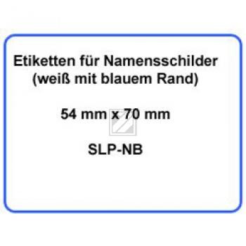 Seiko Namensschilder-Etiketten weiß/rot (SLP-NB)