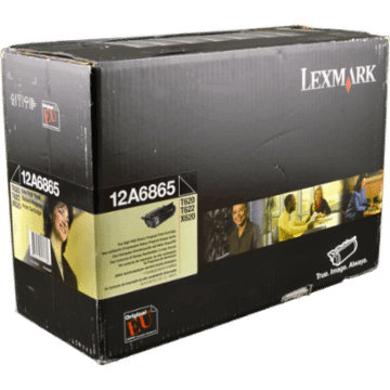 Lexmark Toner 12A6865 schwarz