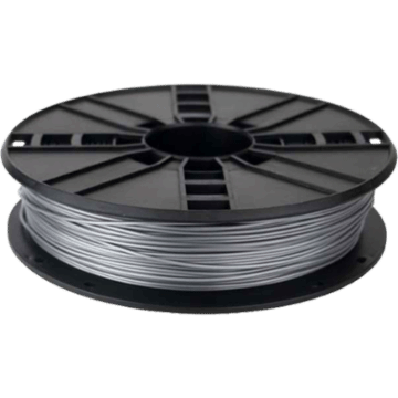 Ampertec 3D-Filament PLA silber 1.75mm 500g Spule