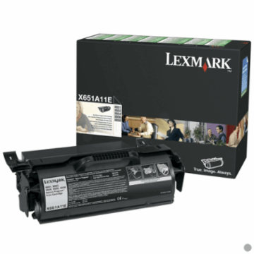 Lexmark Toner X651A11E schwarz