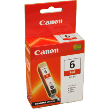 Canon Tinte 8891A002 BCI-6R rot