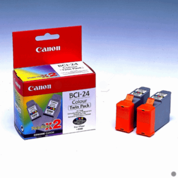 2 Canon Tinten 6882A009 BCI-24C 3-farbig