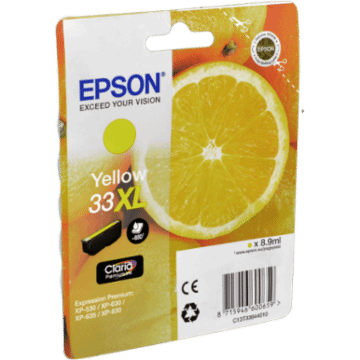 Epson Tinte C13T33644012 Yellow 33XL yellow