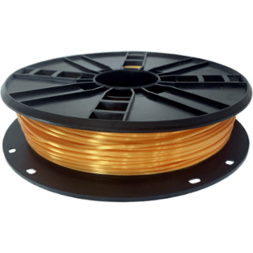 WhiteBOX 3D-Filament Seiden-PLA orange mit Perlglanz 1.75mm 500g Spule