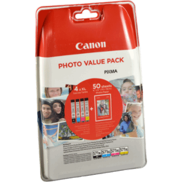 5 Canon Tinten 6403B007 PGI-72 Multipack je 1 x PBK / GY / PM / PC / CO