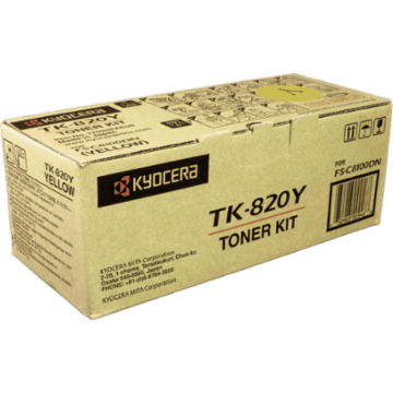 Kyocera Toner TK-820Y 1T02HPAEU0 yellow