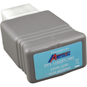 Ampertec Tinte für Canon PFI-1000PC photo cyan