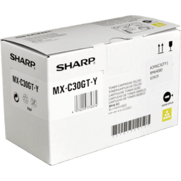 Sharp Toner MX-C30GTY yellow