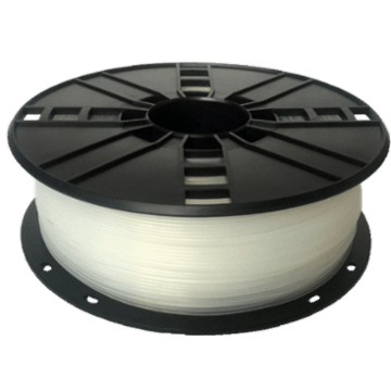 WhiteBOX 3D-Filament Nylon/PA transparent 1.75mm 1000g Spule