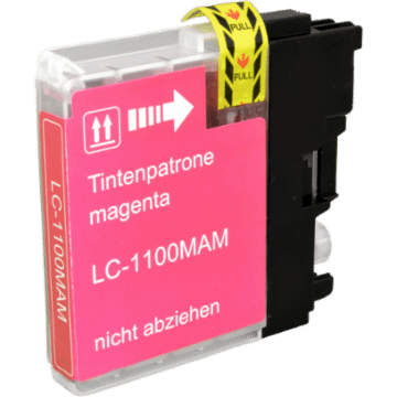 Ampertec Tinte kompatibel mit Brother LC-1100M LC-980M Universal magenta