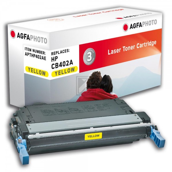 Agfaphoto Toner-Kartusche gelb (APTHP402AE) ersetzt 642A